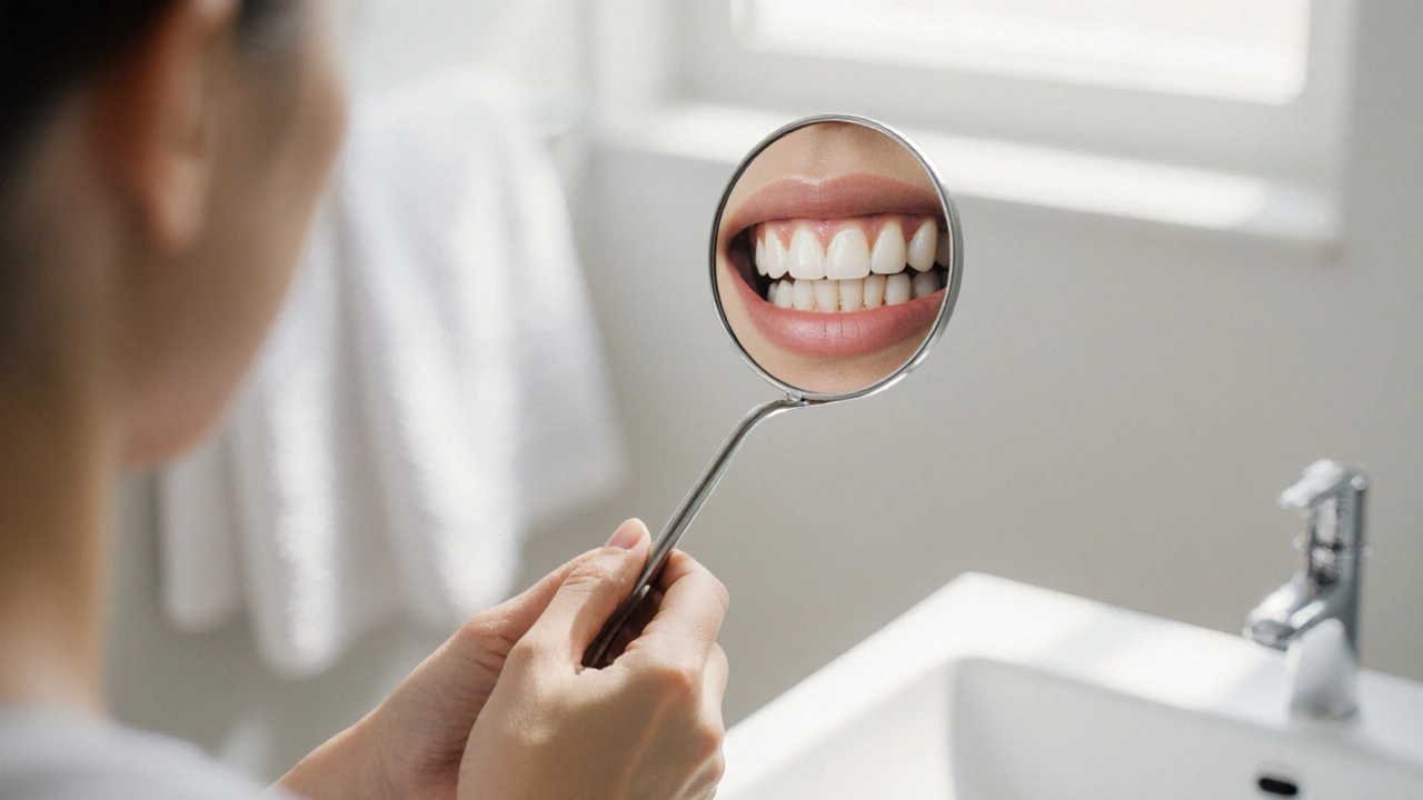 Dentální zrcátko: prevence zubních chorob a zdravý úsměv