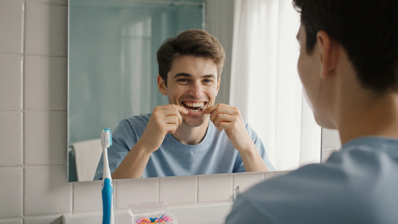 Gumičky na rovnátka: Jak zvládnout údržbu a prodloužit životnost ortodontického zařízení