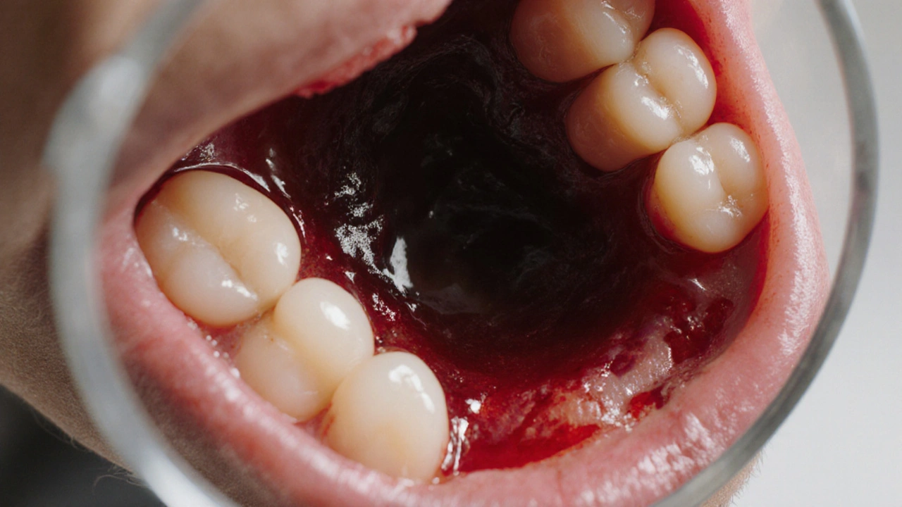 Jak vypadá krevní sraženina po extrakci zubu a proč je důležitá