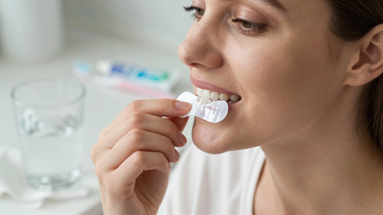 Bělicí pásky na zuby: Jak je správně používat pro skutečný efekt