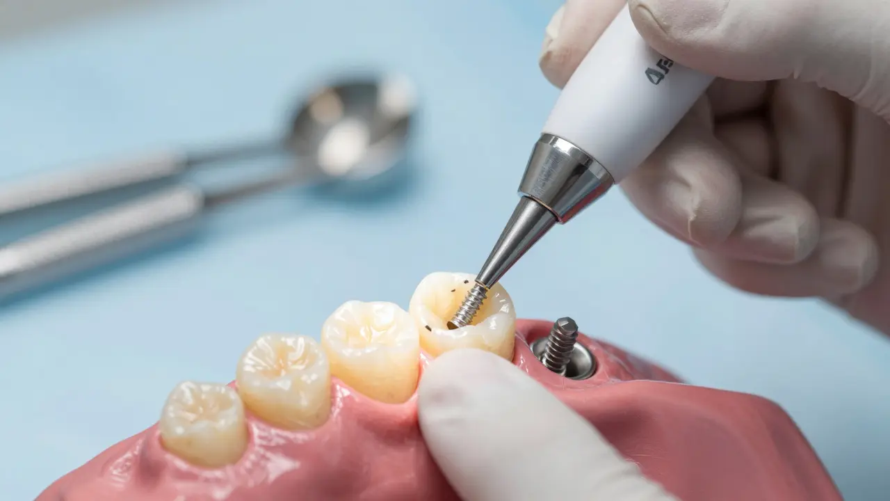 Jak se trhá kořen zubu při vyjímání keramického zubu?