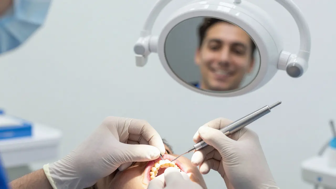 Jaký je proces aplikace fazet na křivé zuby - krok za krokem