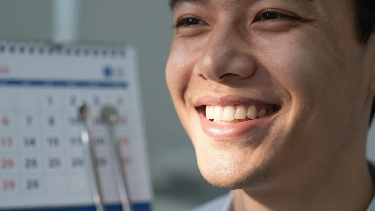 Patient smiling with a natural-looking dental crown, symbolizing restored confidence and function.