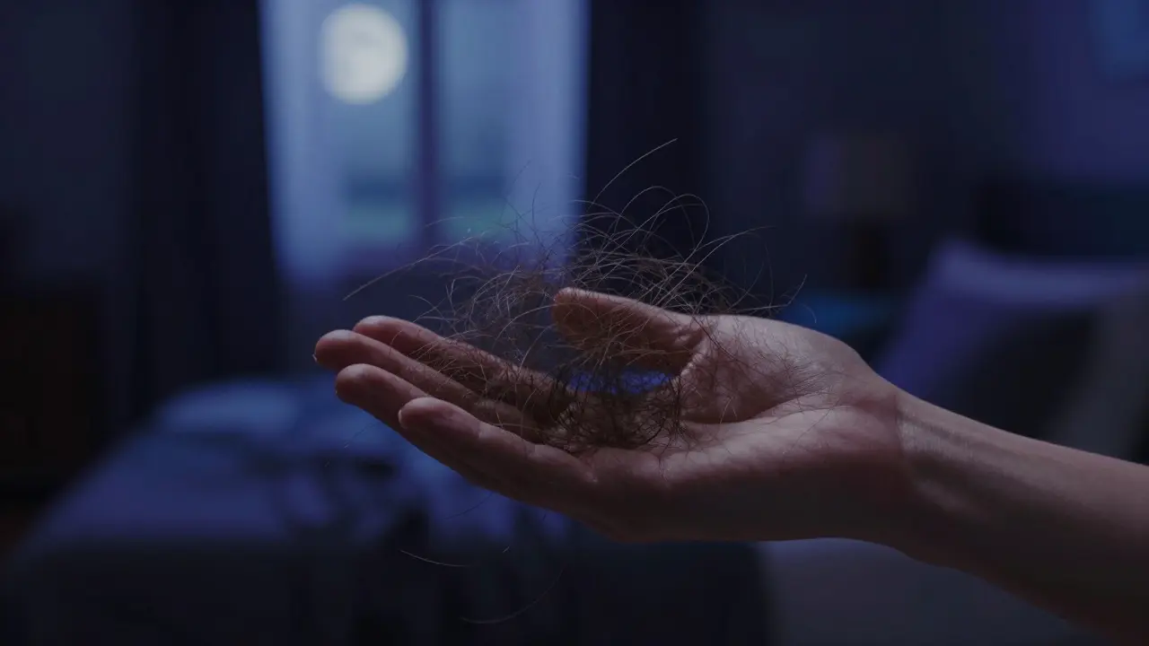 Význam snů o vypadávání vlasů: Psychologie, stres a symbolika